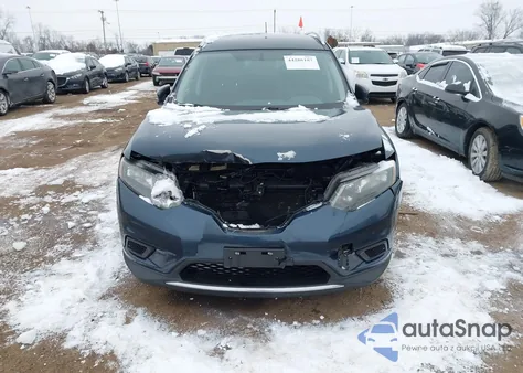 2016 Nissan Rogue S z USA, uszkodzony, nr VIN KNMAT2MV7GP707532